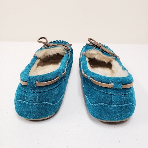Bongo Womens Moxie Leather Moccasins Size 6M - Picture 2 of 8